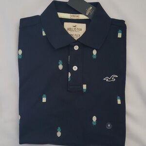 NEW HOLLISTER MENS POLO SHIRTS SZ S